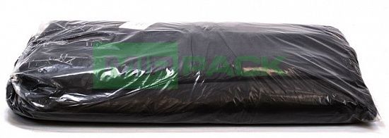Мешки для мусора 120 л, 35 мкм, в пачках, 200 шт. черные, - 2х слойные до 35 кг - Вид 2